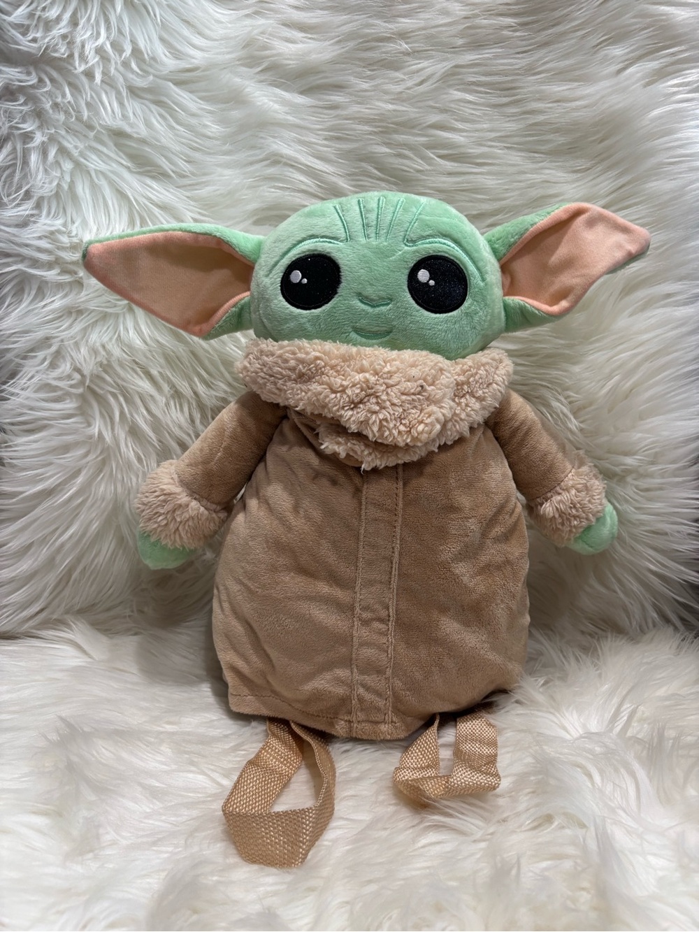 Disney Star Wars Baby Yoda Grogu Plush Backpack